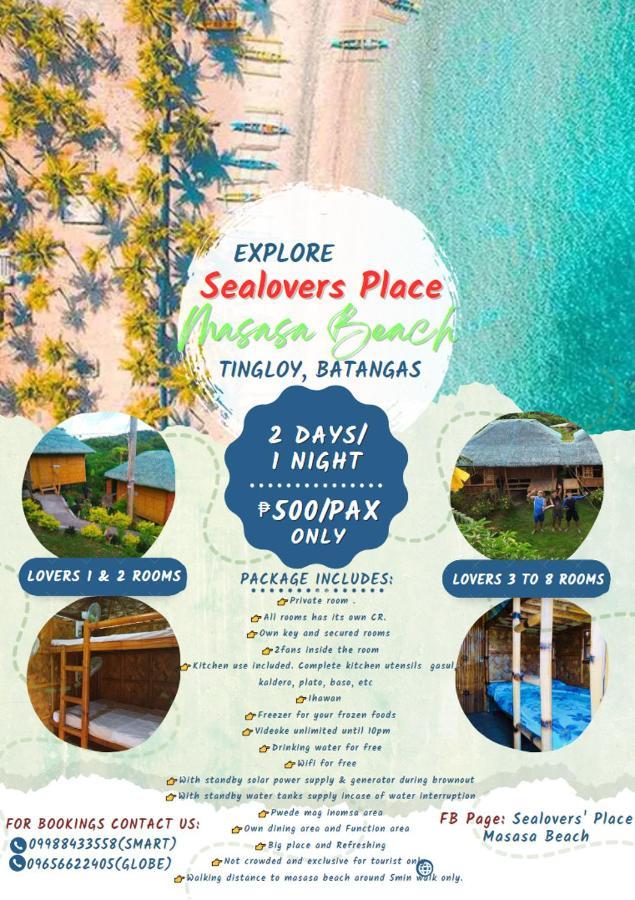Sealovers' Place Masasa Beach Batangas ภายนอก รูปภาพ